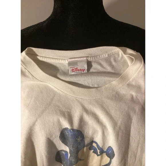 Vintage Disney Store Red White and Blue Mickey T-Shirt - Picture 5 of 5